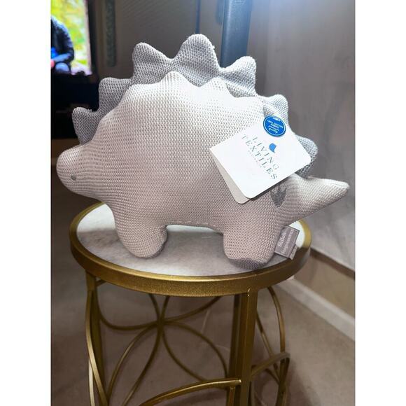 Shiloh Stegosaurus Knitted Soft Baby Toy Rattle Gift Living Textile - Picture 1 of 8